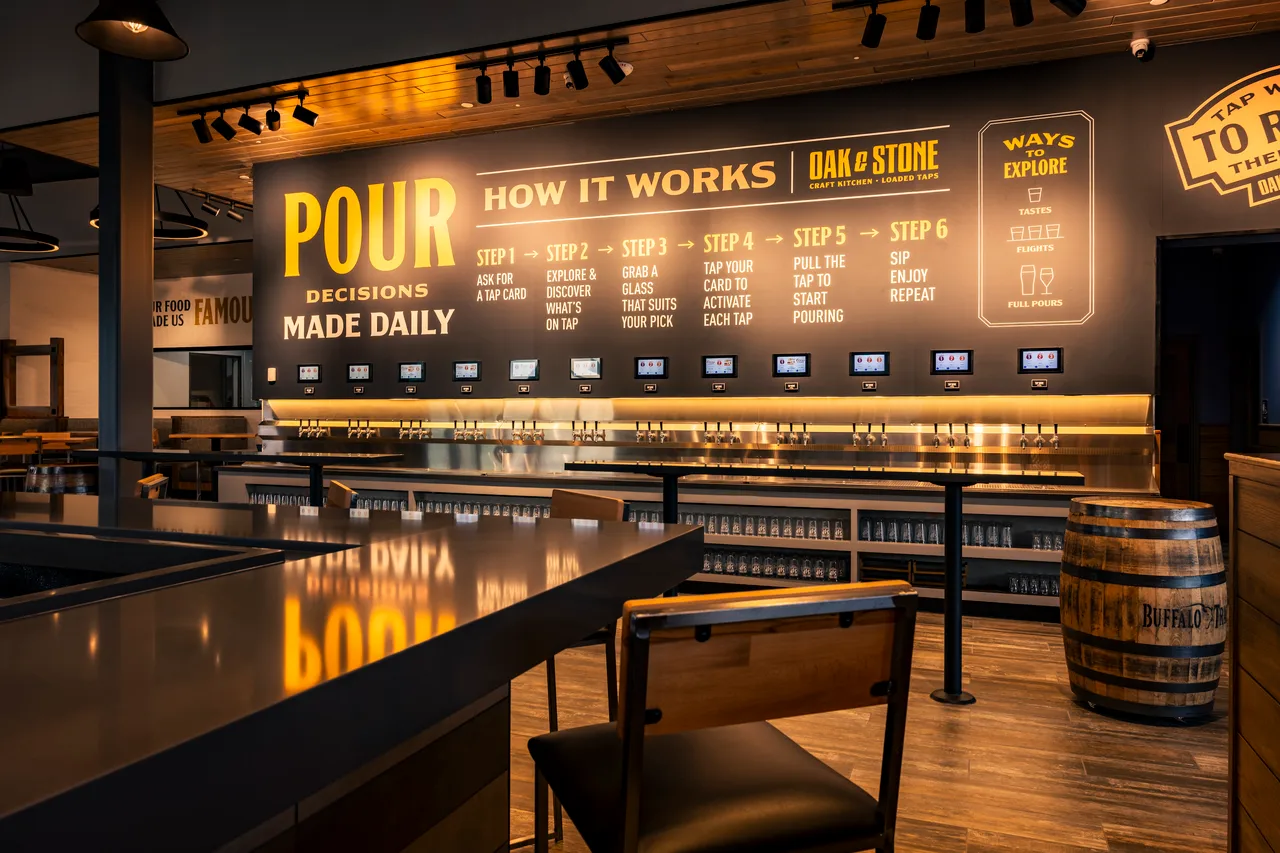 Oak & Stone McKinney Tap Wall