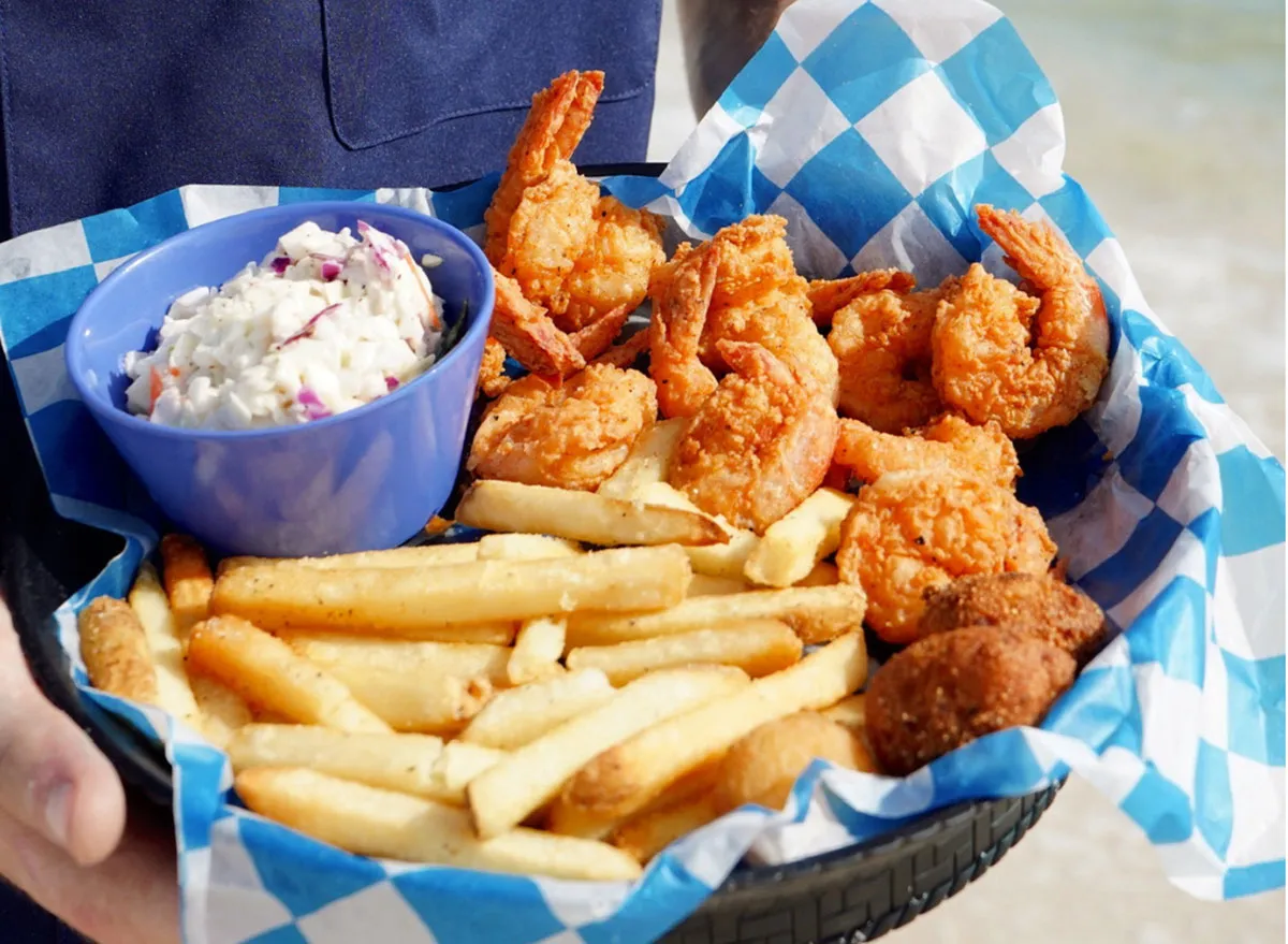 Shrimp Basket Fried Gulf Shrimp & Slaw
