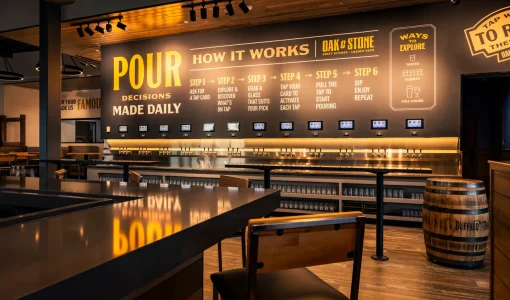 Oak & Stone McKinney Tap Wall